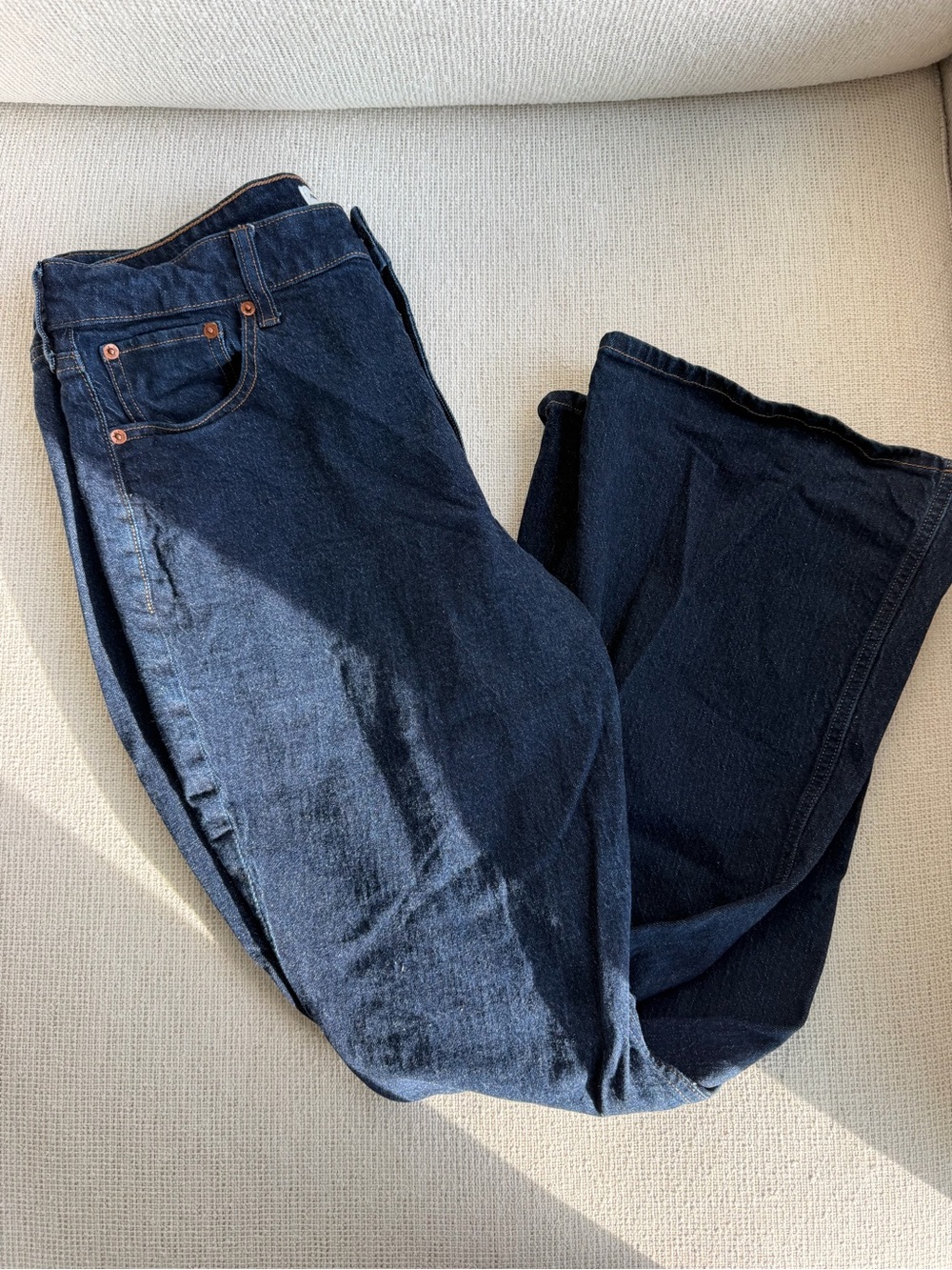 Abercrombie & Fitch Women’s Curve Love Boot Cut Jeans